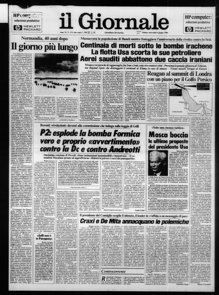 Il giornale : quotidiano del mattino